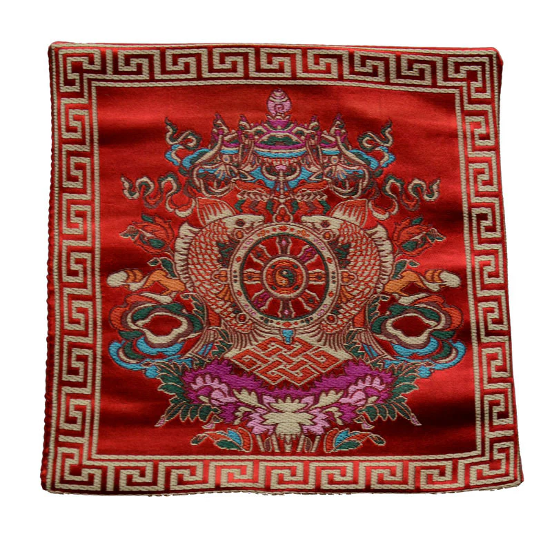 Buddha Stones Preghiera Altare Tappetino Guarigione Meditazione Vajra Simboli di Buon Auspicio - Image 16