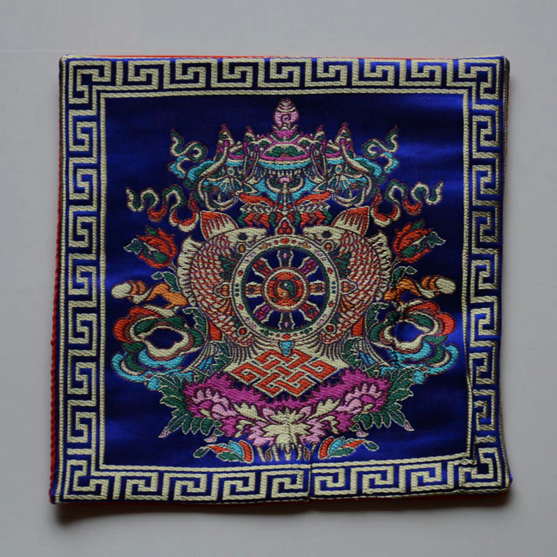 Buddha Stones Preghiera Altare Tappetino Guarigione Meditazione Vajra Simboli di Buon Auspicio - Image 18