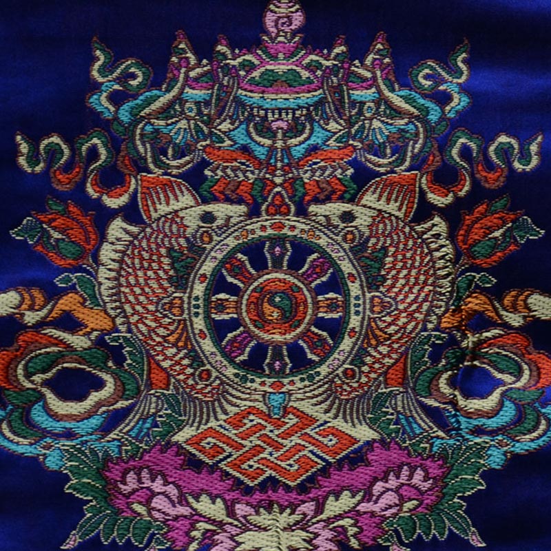 Buddha Stones Preghiera Altare Tappetino Guarigione Meditazione Vajra Simboli di Buon Auspicio - Image 19