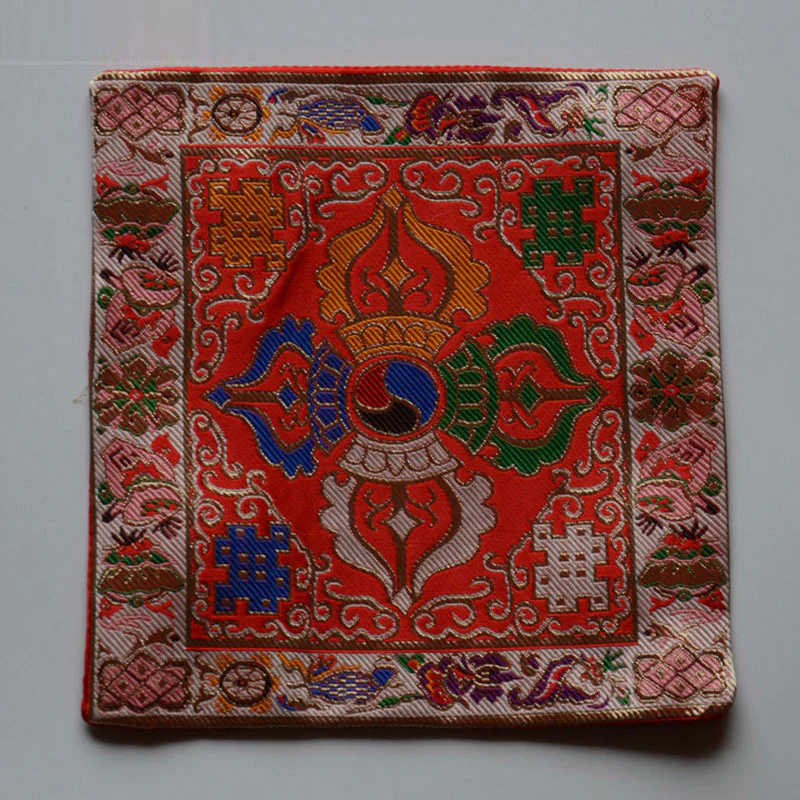 Buddha Stones Preghiera Altare Tappetino Guarigione Meditazione Vajra Simboli di Buon Auspicio - Image 23