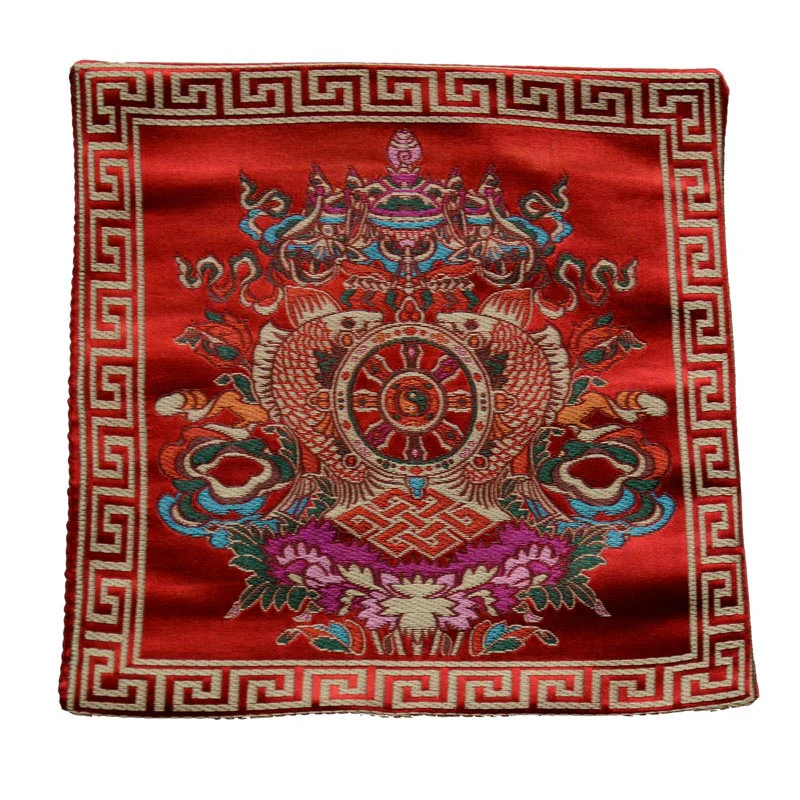 Buddha Stones Preghiera Altare Tappetino Guarigione Meditazione Vajra Simboli di Buon Auspicio - Image 8