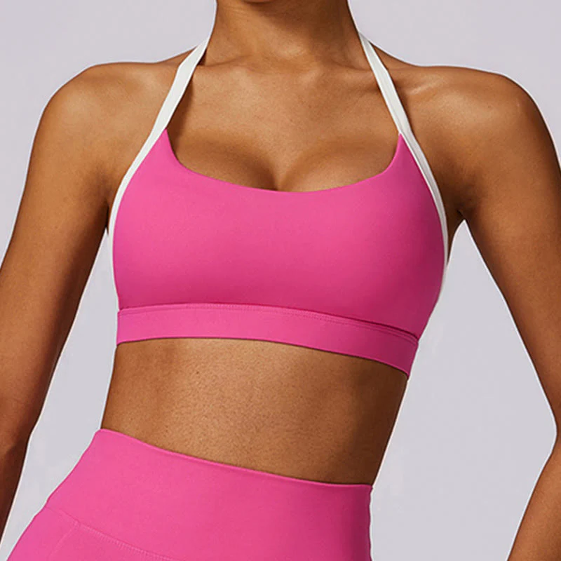Buddha Stones reggiseno con scollo all'americana tinta unita, manica lunga, canotta corta, pantaloni, sport, fitness, palestra, yoga, outfit - Image 56