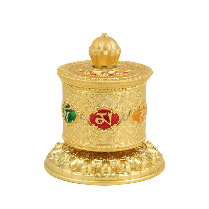 Buddha Stones Ruota di preghiera di benedizione tibetana Decorazione per auto - Image 13