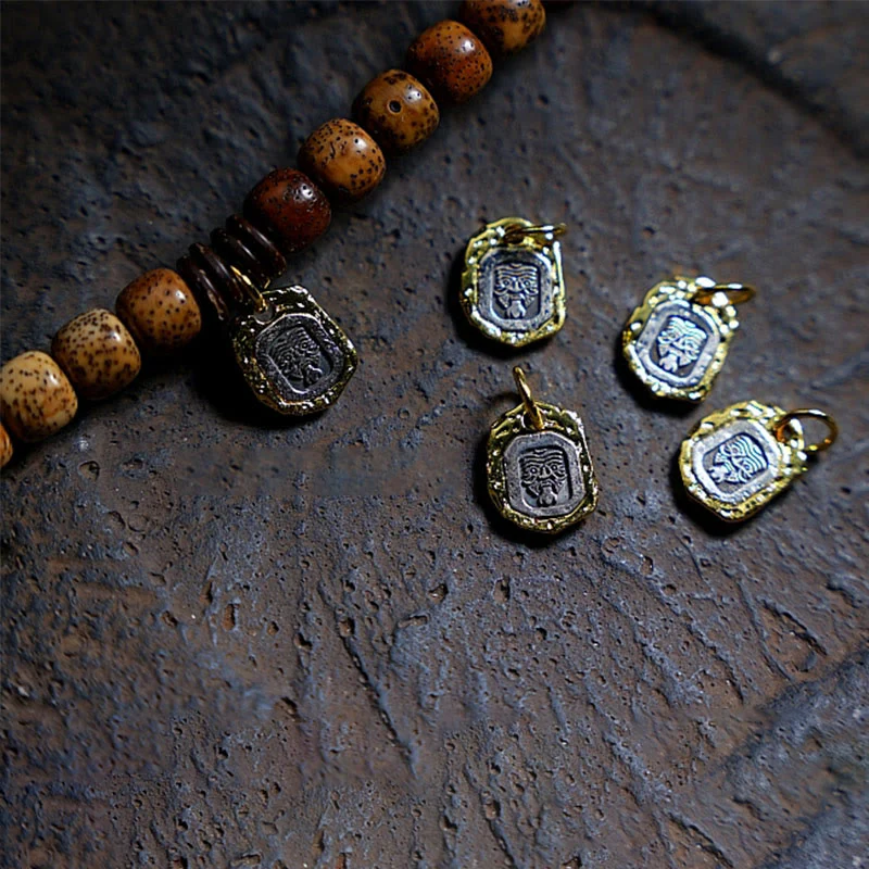 Buddha Stones Semi di Bodhi Tibetano Ambra Perline Dzi Agata Zakiram Dea della Ricchezza Perline Bracciale Triplo Avvolgimento - Image 11