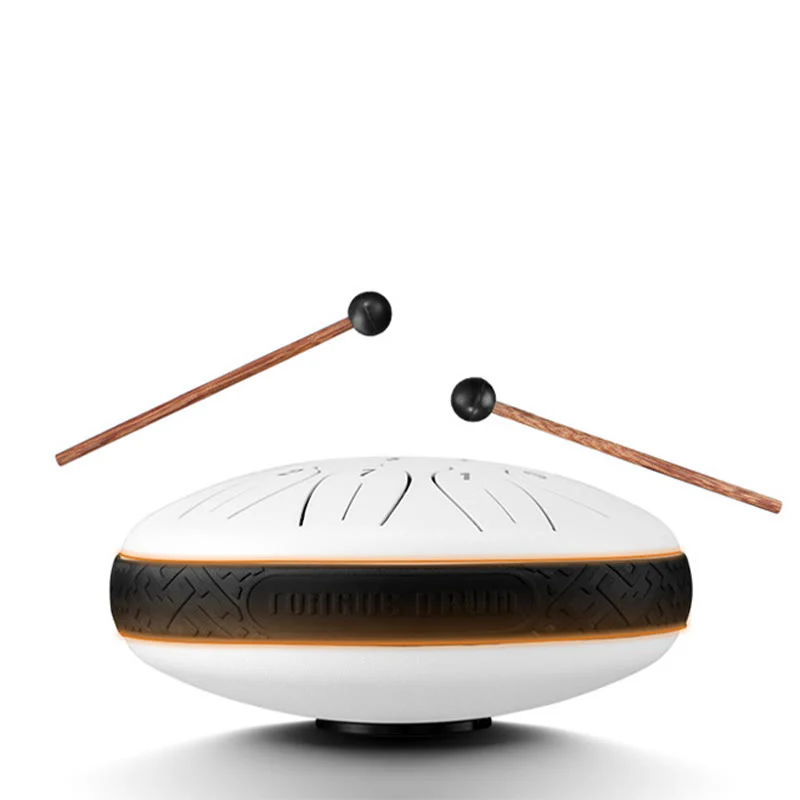 Buddha Stones Steel Tongue Drum Sound Healing Meditazione Yoga Lotus Drum Kit 11 Note 6 Pollici - Image 9