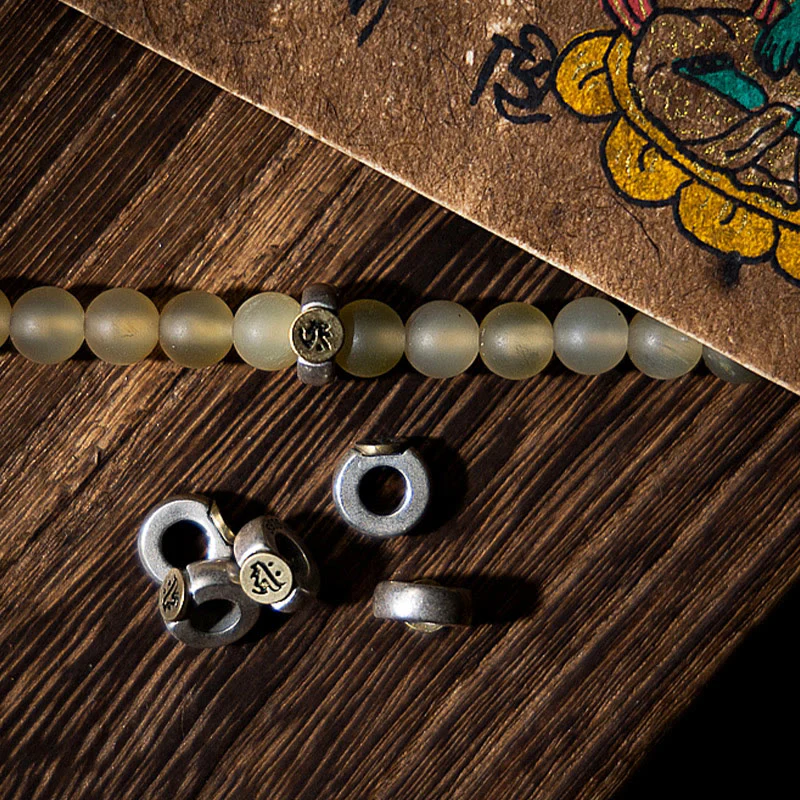 Buddha Stones Tibet 108 Mala Beads Zodiaco cinese Buddha natale Corno di pecora naturale Bracciale della ricchezza - Image 11