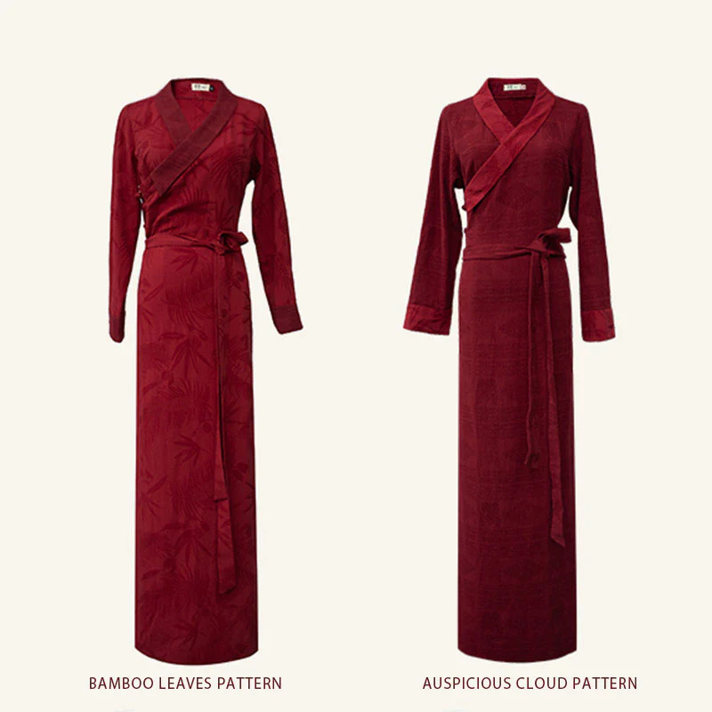 Buddha Stones Tibetan Dress Clothing Lhasa Abito lungo avvolgente Maxi abito Abbigliamento donna - Image 17