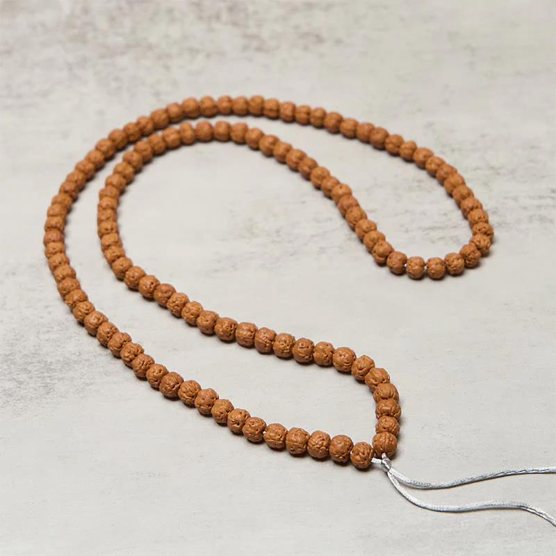 Buddha Stones Tibetano 108 Perle Bodhi Seed Ricchezza Auspicio Mala - Image 3