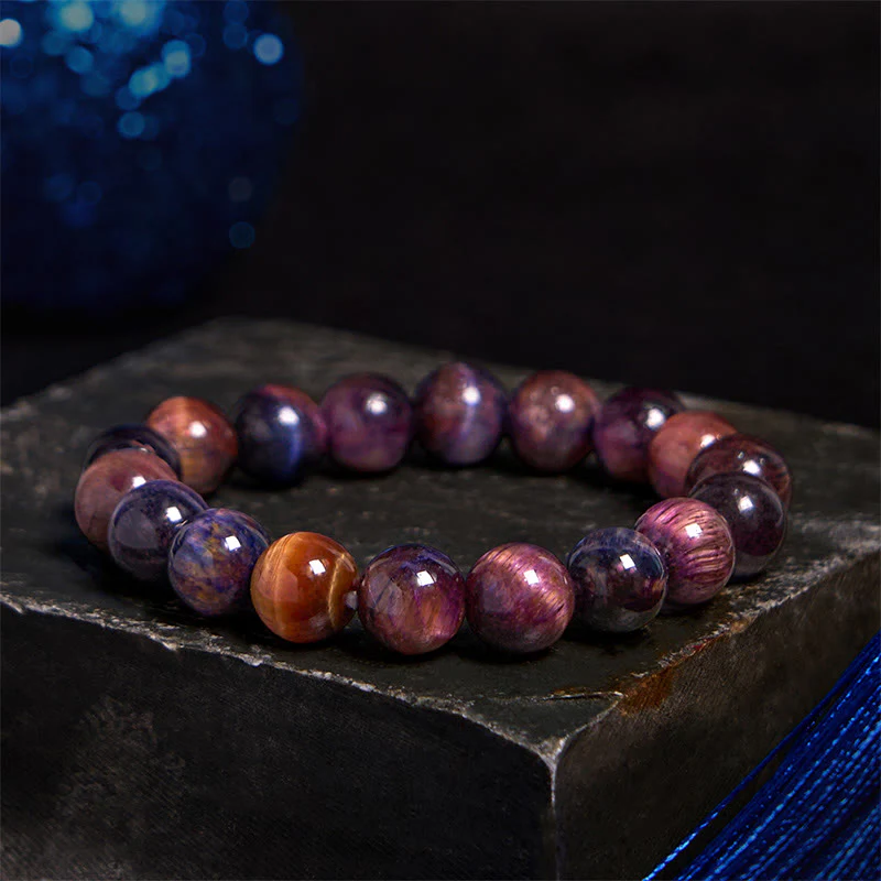 Buddha Stones Vari braccialetti di fiducia in occhio di tigre - Image 14