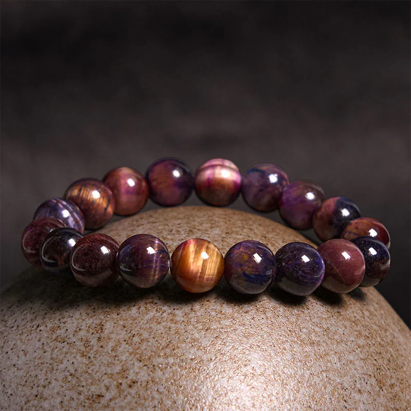 Buddha Stones Vari braccialetti di fiducia in occhio di tigre - Image 15