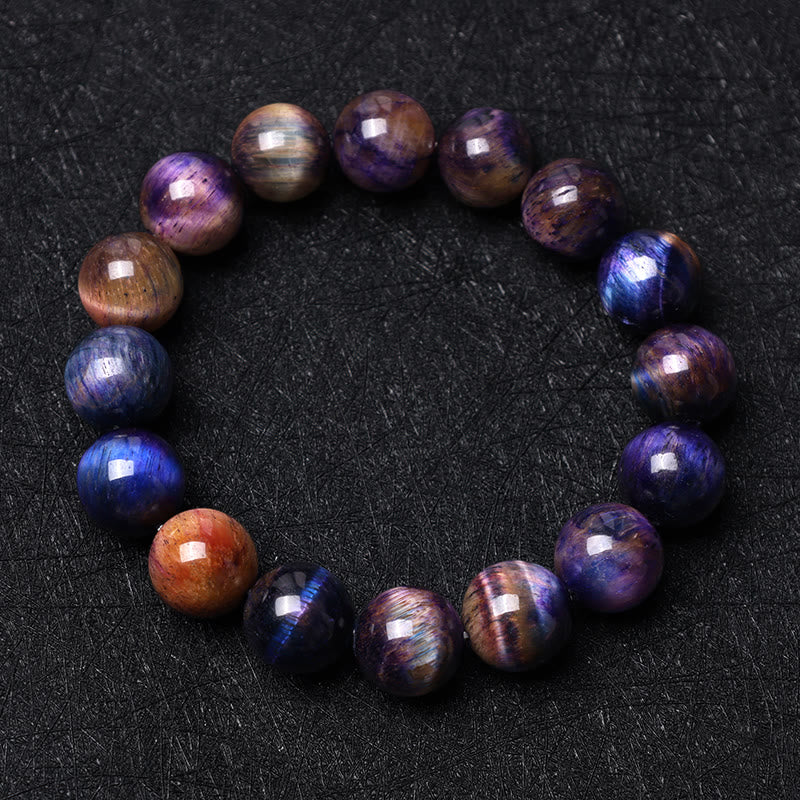 Buddha Stones Vari braccialetti di fiducia in occhio di tigre - Image 18
