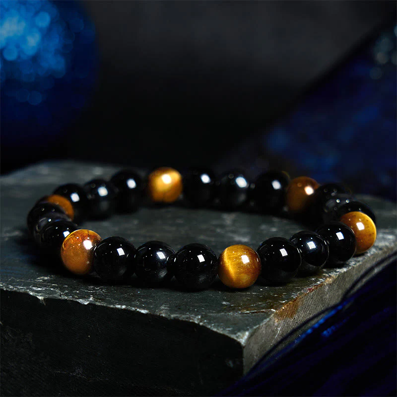 Buddha Stones Vari braccialetti di fiducia in occhio di tigre - Image 83