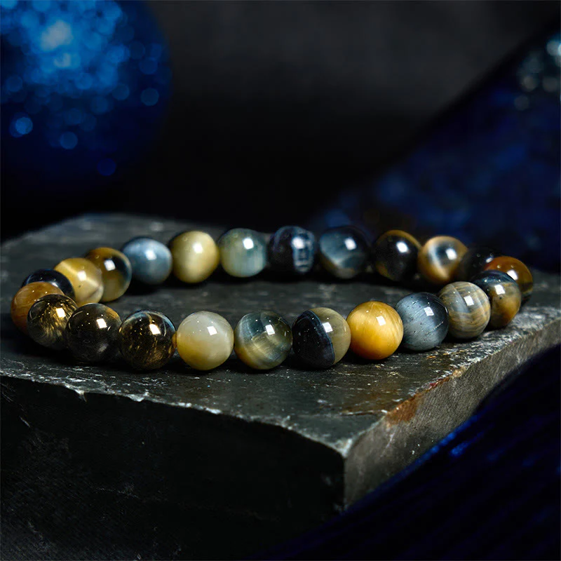Buddha Stones Vari braccialetti di fiducia in occhio di tigre - Image 99