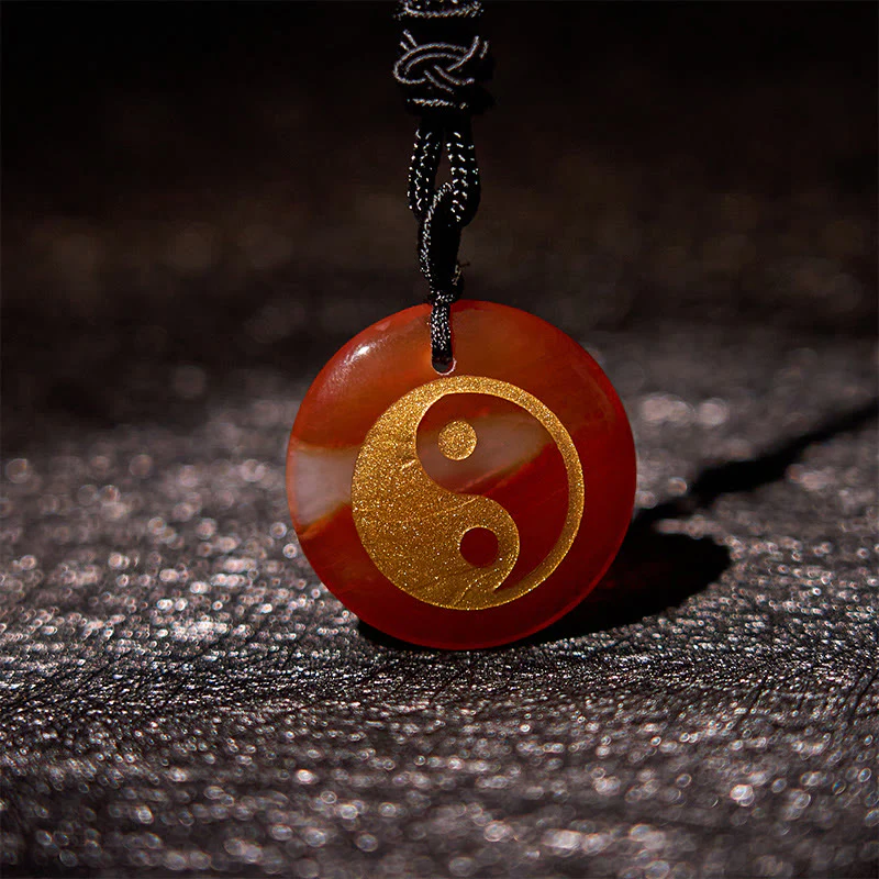 Buddha Stones Vari cristalli Ametista Occhio di tigre Avventurina verde Yin Yang Collana pendente spirituale - Image 59