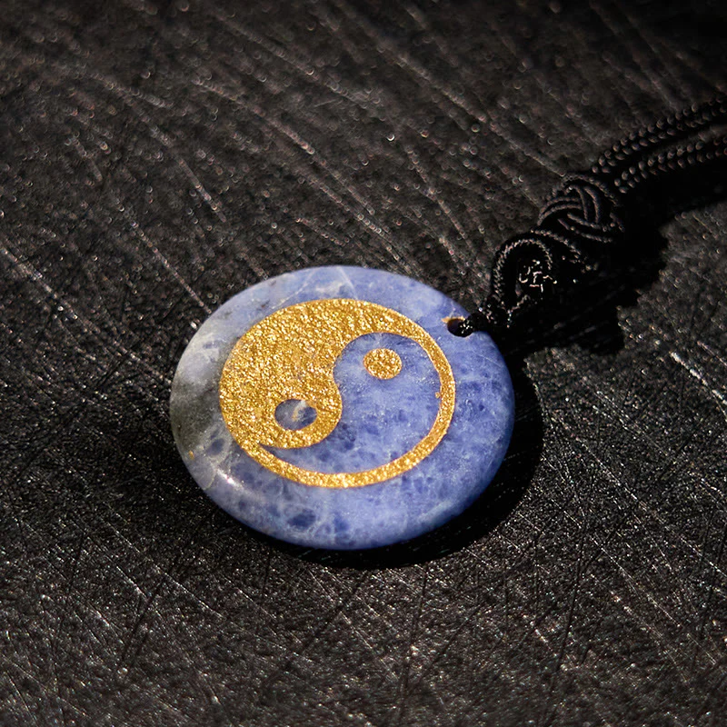 Buddha Stones Vari cristalli Ametista Occhio di tigre Avventurina verde Yin Yang Collana pendente spirituale - Image 64