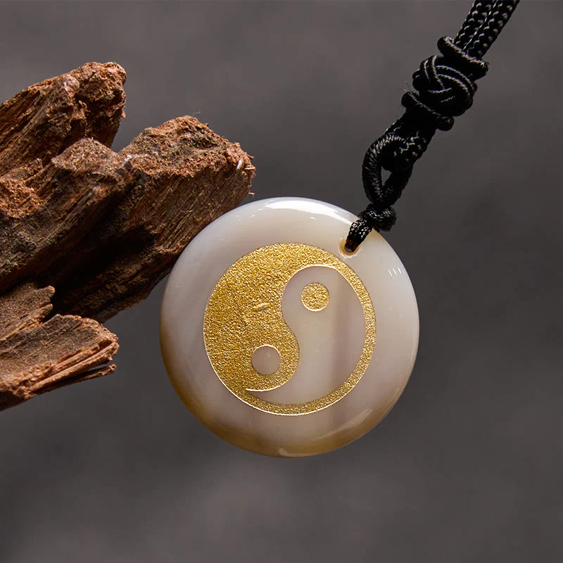 Buddha Stones Vari cristalli Ametista Occhio di tigre Avventurina verde Yin Yang Collana pendente spirituale - Image 65