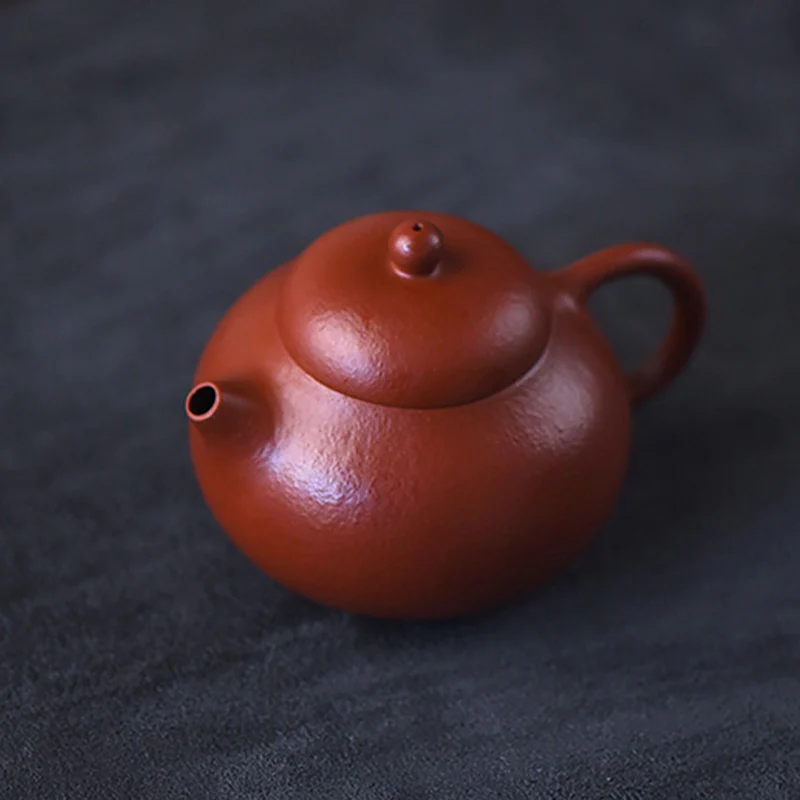 Buddha Stones Yixing Tutto Fatto a Mano Wen Dan Marrone Viola Argilla Kung Fu Teiera - Image 9
