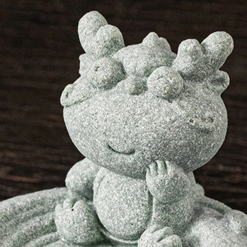 Buddha Stones Zodiaco cinese Bruciatore di incenso curativo Decorazione da scrivania - Image 26