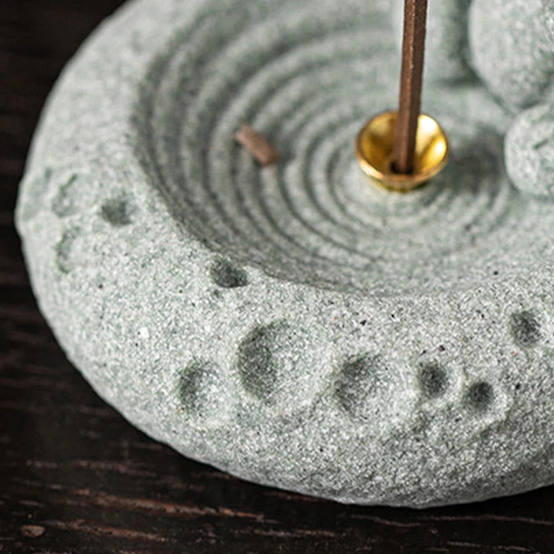 Buddha Stones Zodiaco cinese Bruciatore di incenso curativo Decorazione da scrivania - Image 27