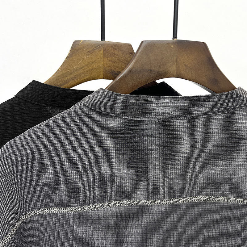 Camicia a maniche corte con bottoni Buddha Stones - Image 8