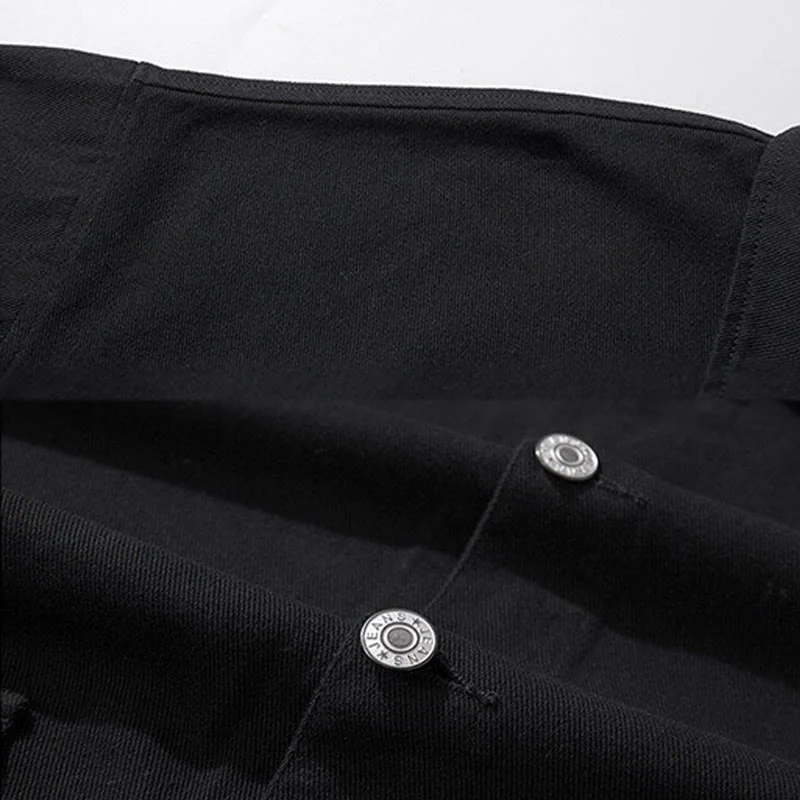 Camicia da uomo in cotone con colletto rialzato e maniche lunghe con tasche e bottoni, motivo Buddha Stones - Image 5