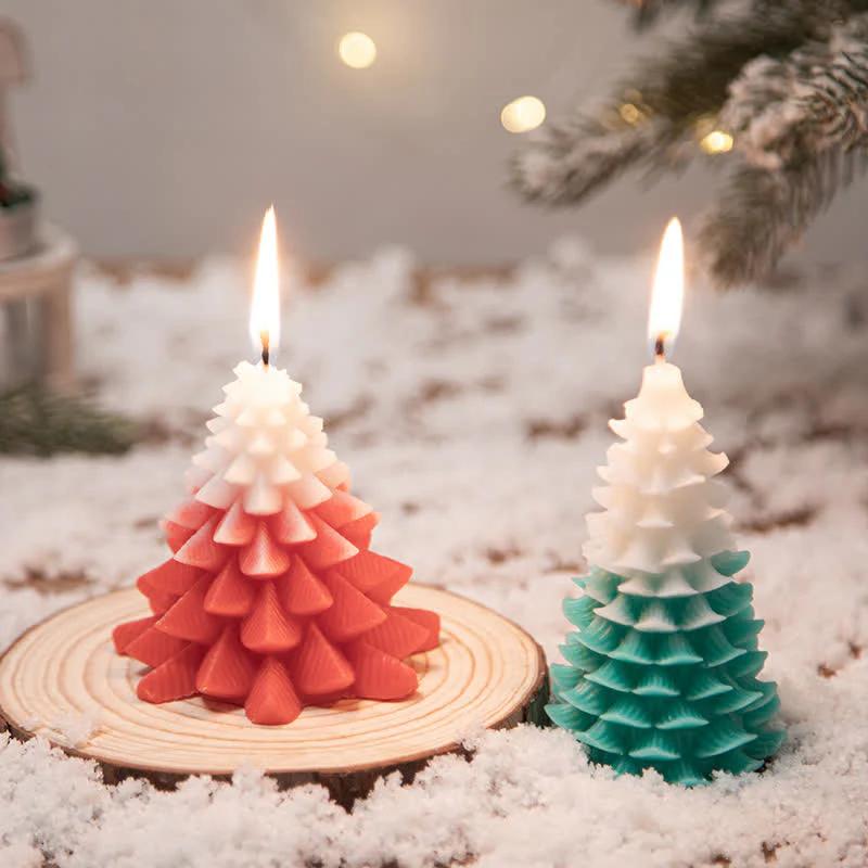 Candela profumata in cera di soia per albero di Natale, regalo per familiari e amici - Image 3