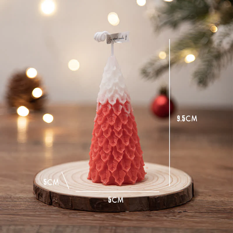 Candela profumata in cera di soia per albero di Natale, regalo per familiari e amici - Image 9