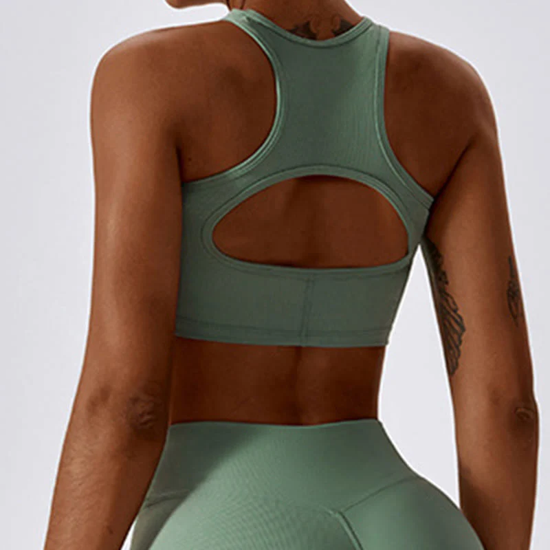 Canotta senza maniche Buddha Stones Crop Pantaloni svasati Sport Fitness Yoga - Image 27