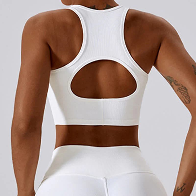 Canotta senza maniche Buddha Stones Crop Pantaloni svasati Sport Fitness Yoga - Image 8