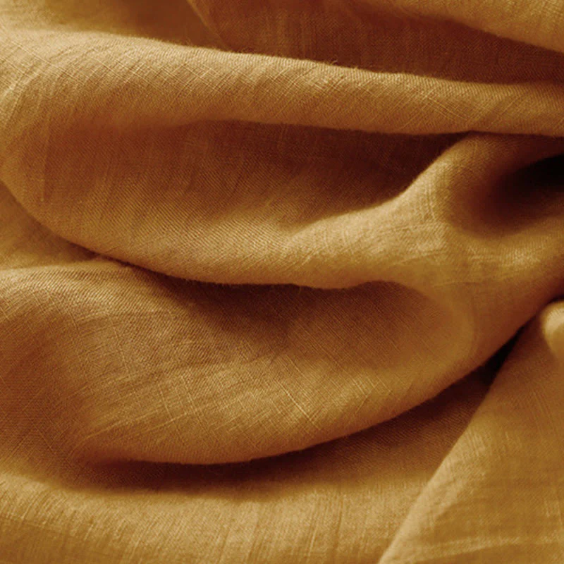 Abito midi estivo senza maniche in cotone con lacci e bottoni sul davanti, design a revers e motivo Buddha Stones. - Image 6