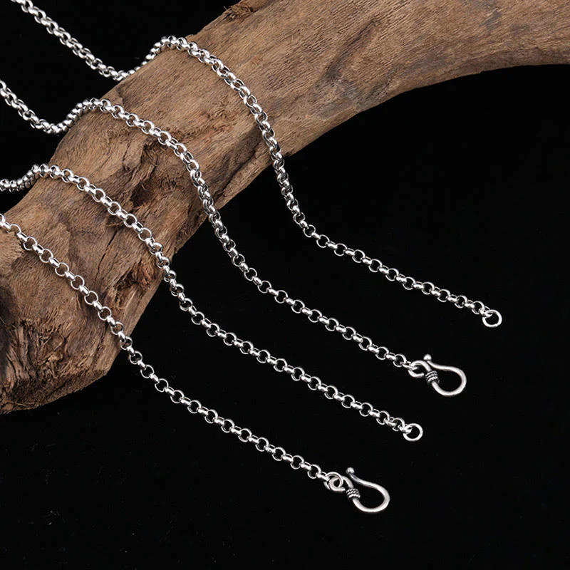 Collana con ciondolo di protezione Vajra con doppio Dorje Tara verde in argento sterling 925 Buddha Stones - Image 7