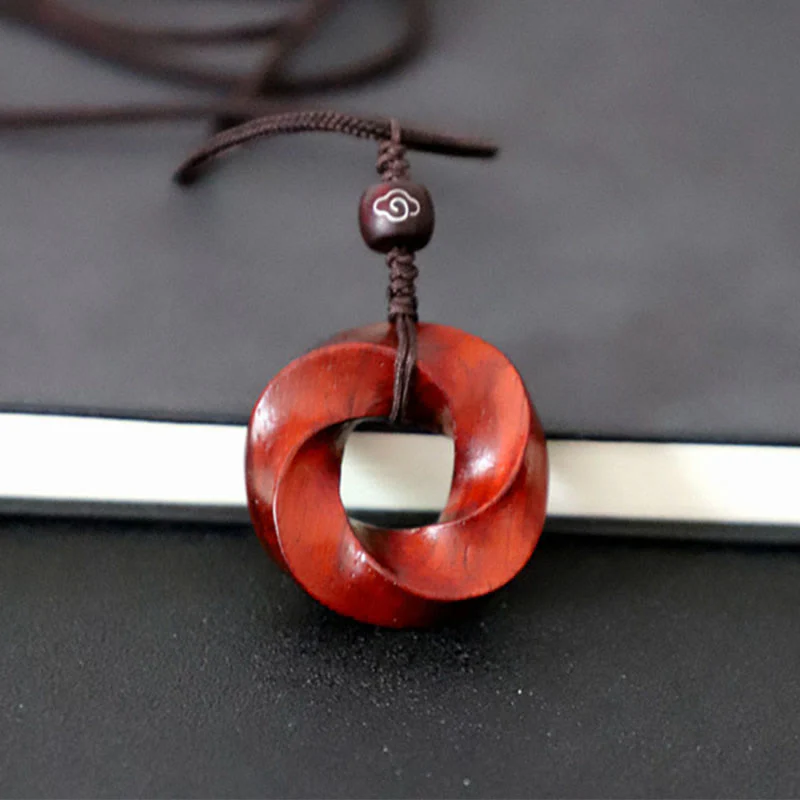 Collana con ciondolo di rilassamento con nuvole di buon auspicio Buddha Stones - Image 10