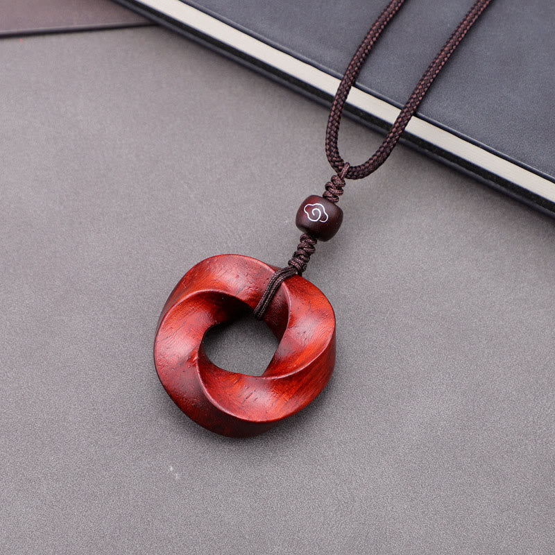Collana con ciondolo di rilassamento con nuvole di buon auspicio Buddha Stones - Image 13