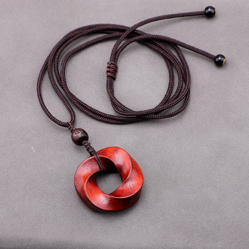 Collana con ciondolo di rilassamento con nuvole di buon auspicio Buddha Stones - Image 2