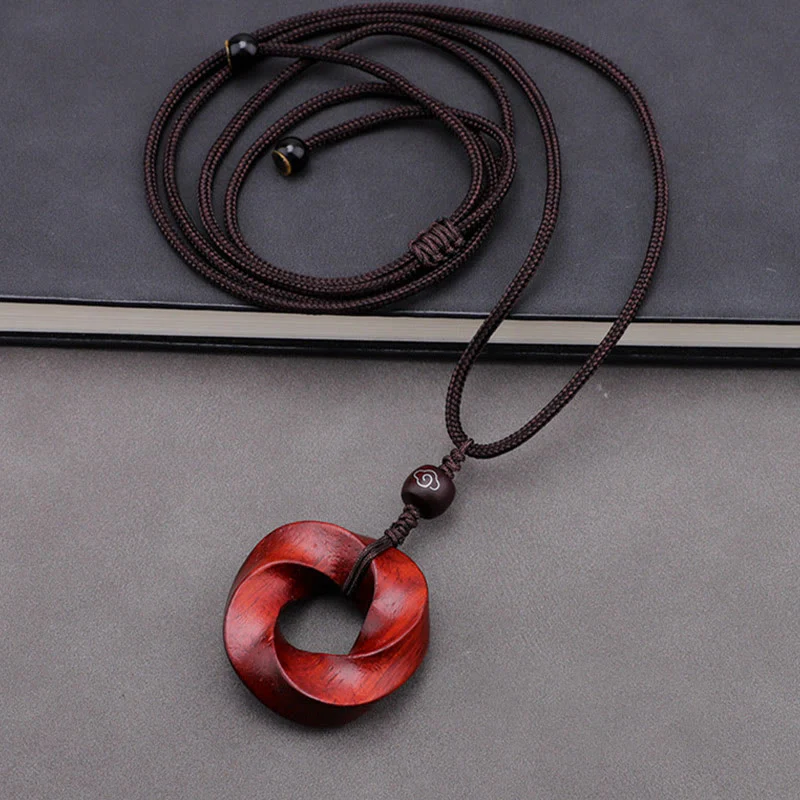 Collana con ciondolo di rilassamento con nuvole di buon auspicio Buddha Stones - Image 4