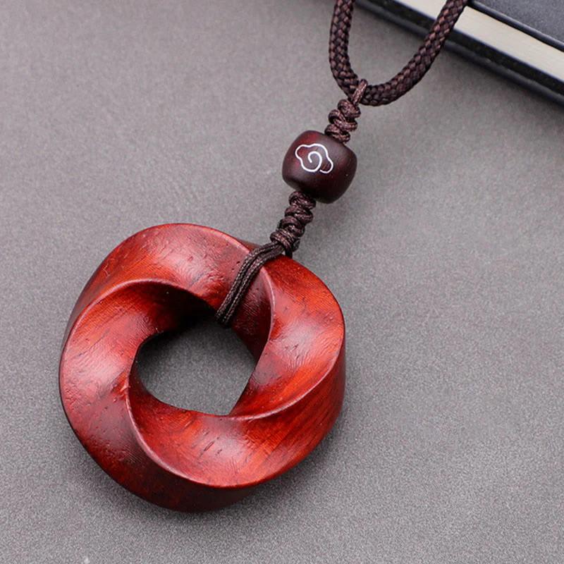 Collana con ciondolo di rilassamento con nuvole di buon auspicio Buddha Stones - Image 9