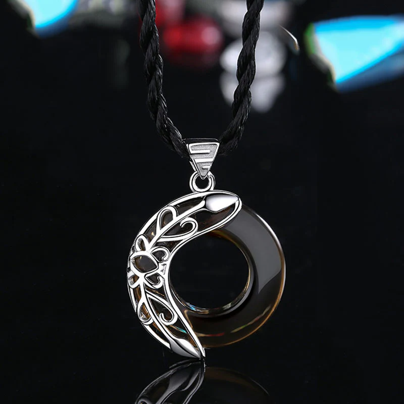Collana con ciondolo guarigione portafortuna in rame Love Wings - Image 7