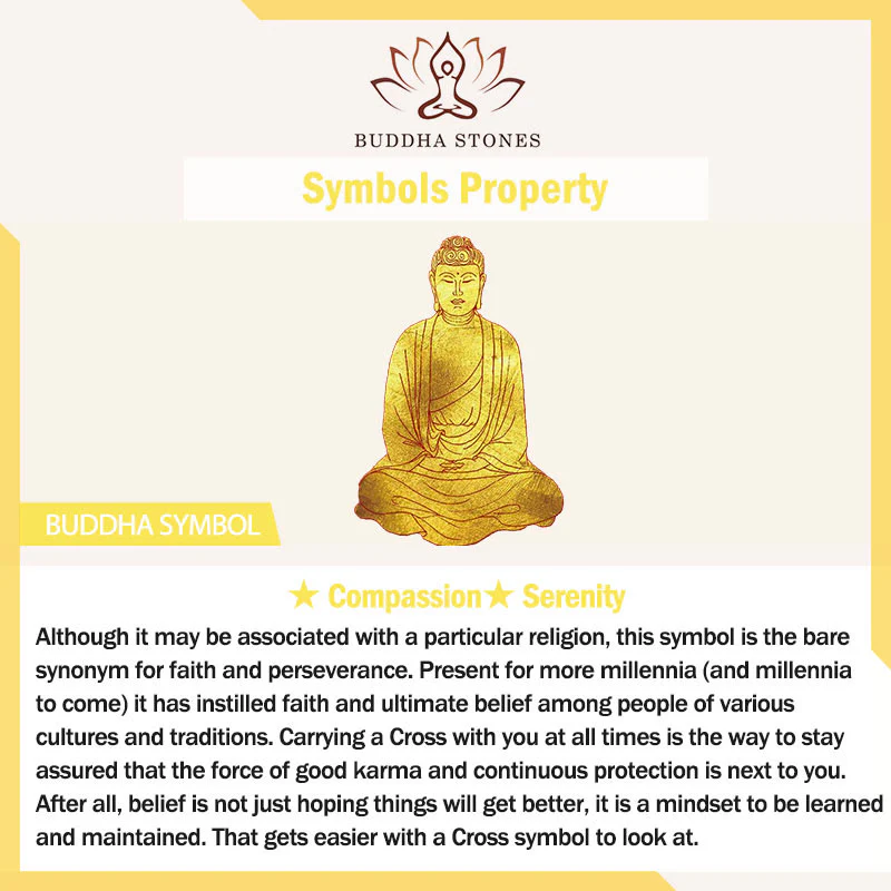 Collana con ciondolo in corda con motivo compassione Buddha Stones Tibetan Dzi Bead Manjusri Bodhisattva - Image 7