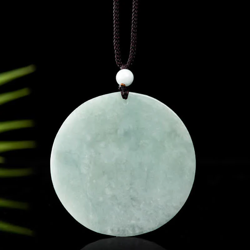 Collana con ciondolo in corda di giada con benedizione di Avalokitesvara di Kwan Yin a mille mani - Image 10