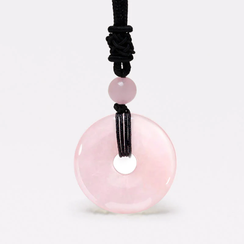 Collana con ciondolo moneta portafortuna Buddha Stones, cristallo curativo e pietre preziose - Image 10