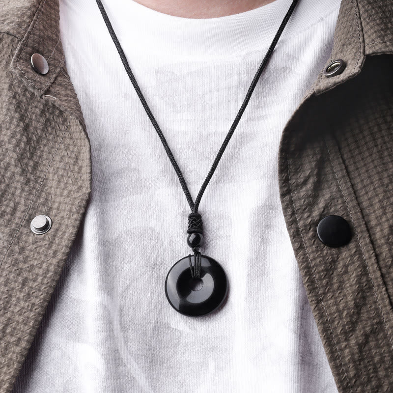 Collana con ciondolo moneta portafortuna Buddha Stones, cristallo curativo e pietre preziose - Image 17