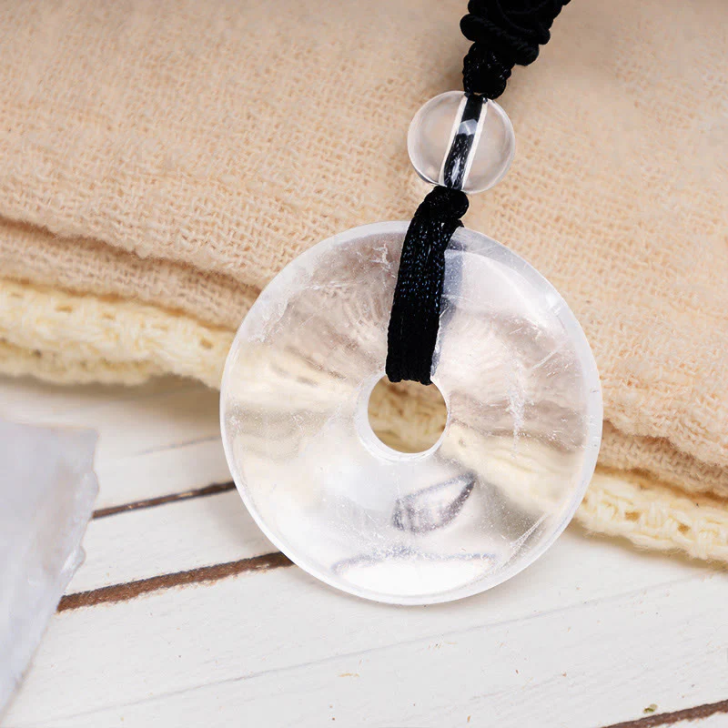 Collana con ciondolo moneta portafortuna Buddha Stones, cristallo curativo e pietre preziose - Image 33