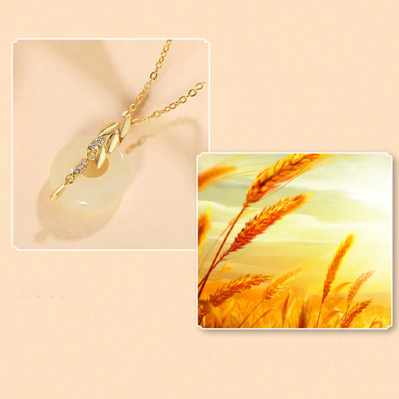 Collana con ciondolo portafortuna in argento sterling 925 con pietre Buddha Stones Hetian - Image 4
