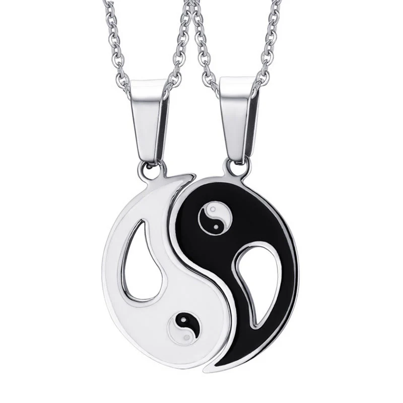 Collana con ciondolo Yin Yang da 2 pezzi - Image 13