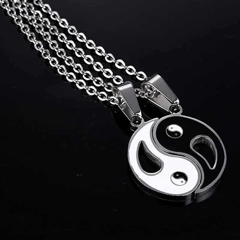 Collana con ciondolo Yin Yang da 2 pezzi - Image 6