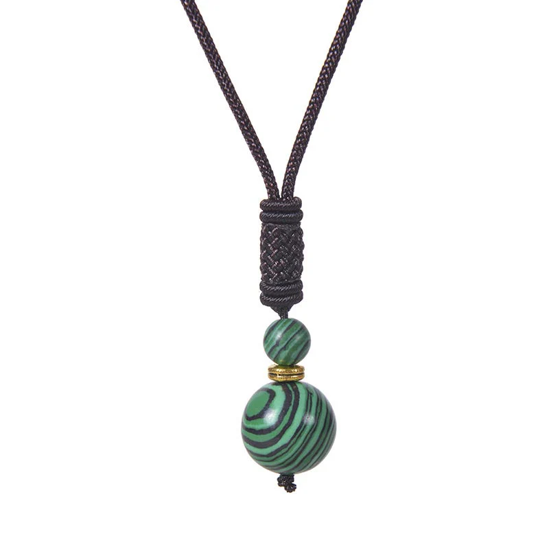 Collana di armonia in giada tibetana con Buddha Stones - Image 12