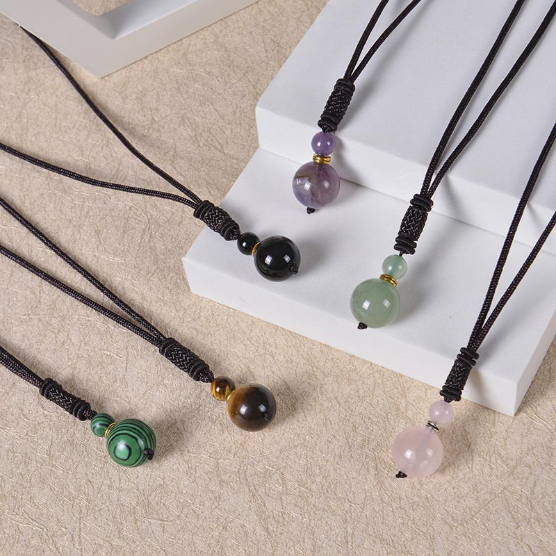 Collana di armonia in giada tibetana con Buddha Stones - Image 16