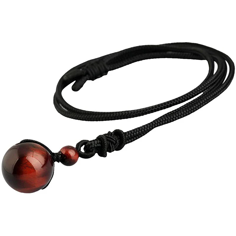 Collana di protezione con occhio di tigre tibetano Buddha Stones - Image 10