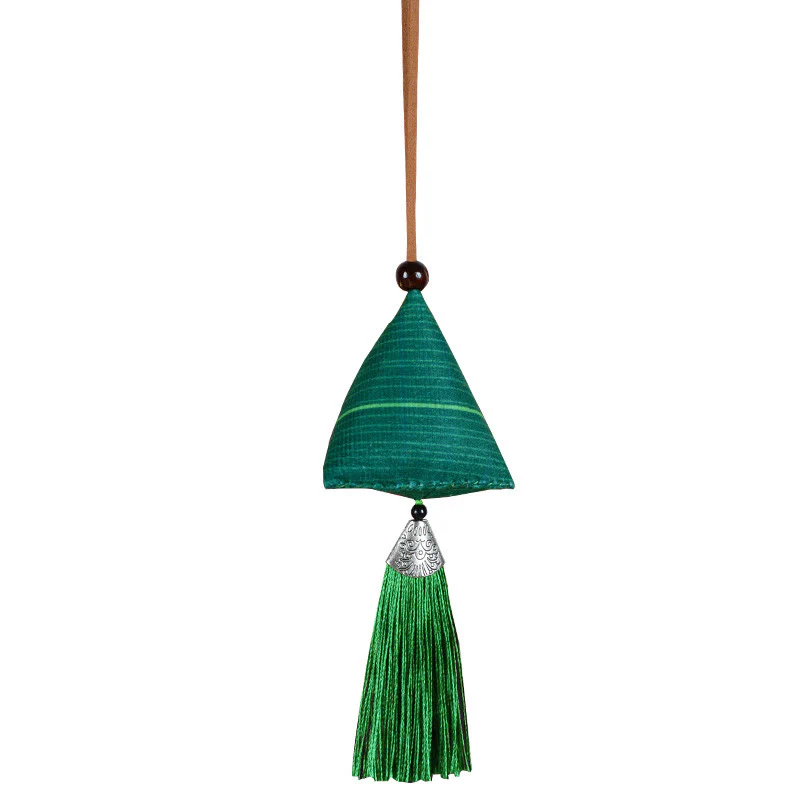Decorazione appesa con nappa di protezione del sacchetto del modello Zongzi del festival delle barche drago Buddha Stones - Image 6