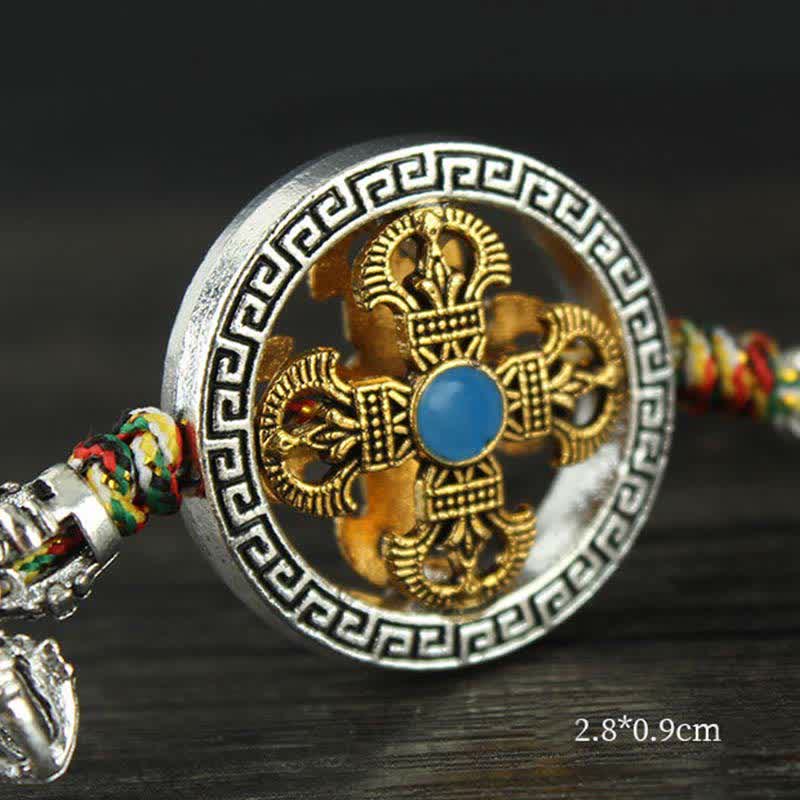 Decorazione da appendere per auto spirituale del Tibet Om Mani Padme Hum Vajra Dorje - Image 5